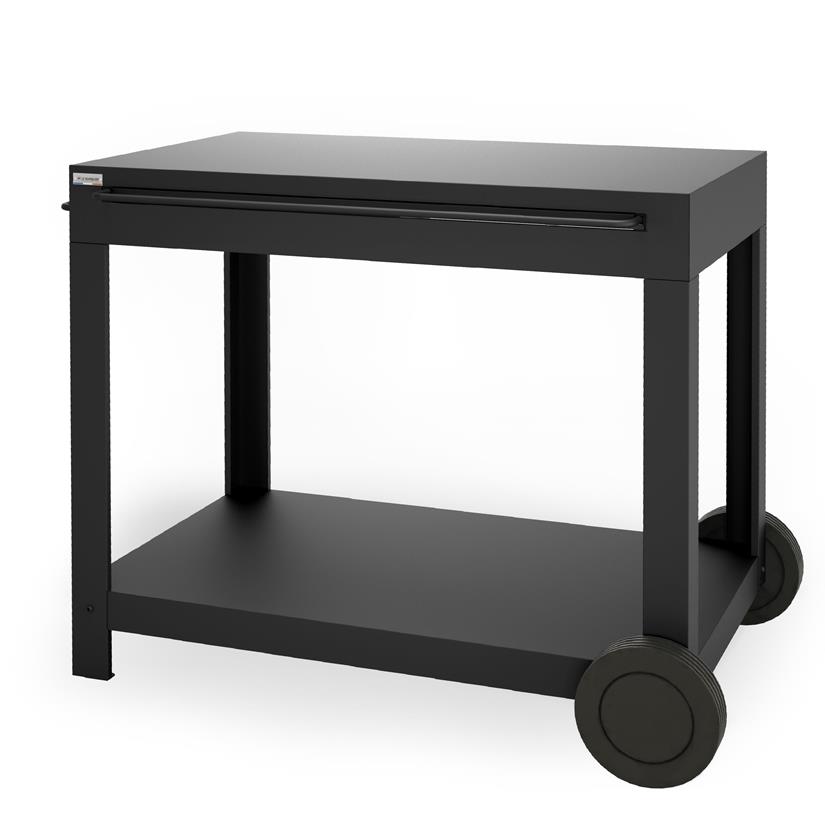 Exclusive Ingenieuse Cart Table Steel Black