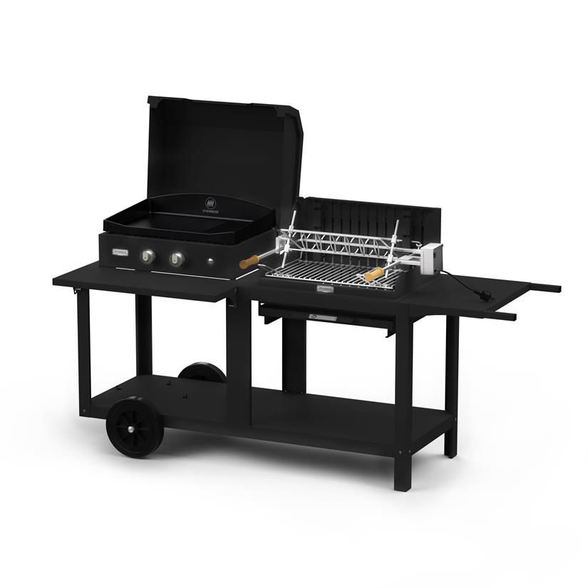 Combo Mendy-Alde Plancha and Grill Stainless Steel