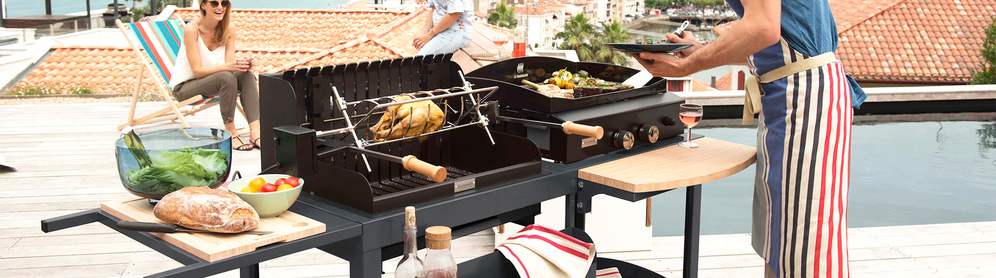 Planchas et Barbecues tout-en-un