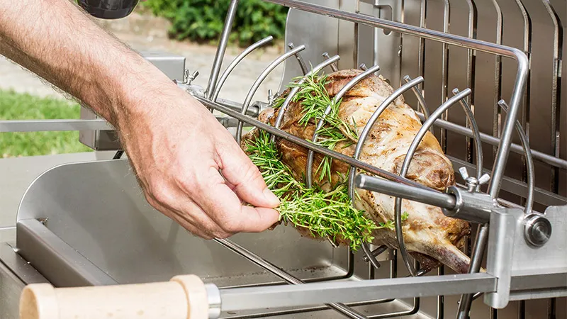 English-style spit roasts