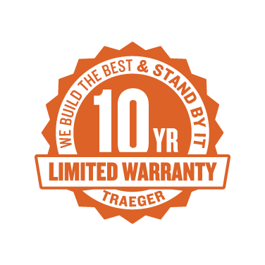 Traeger 10-year warranty