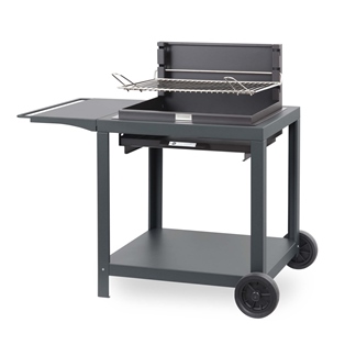 Barbecue Montory 61*40 acier + chariot