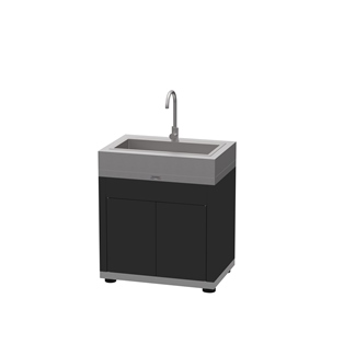 MEUBLE AVEC EVIER INTEGRE DUO