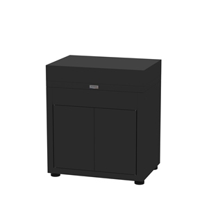 MEUBLE AVEC FAUX TIROIR NOIR