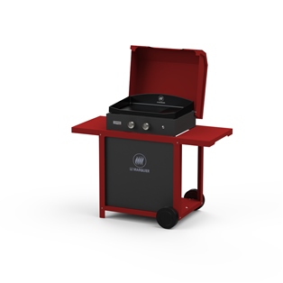 PURE GRILL EDITION : PLANCHA PURE GRILL 260 + CHARIOT + COUVERCLE