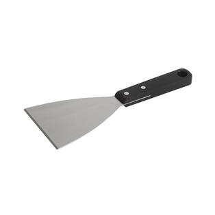 Griddle triangular scraper spatula stainless steel