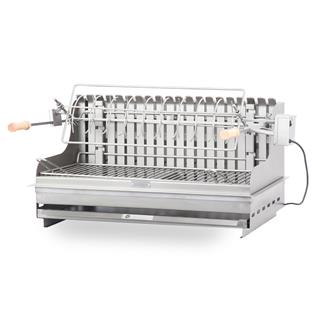 Irissarry Charcoal Grill 78x32 Stainless Steel