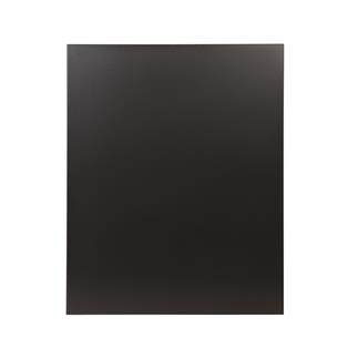 Heat Shield Solid Black L80 H100