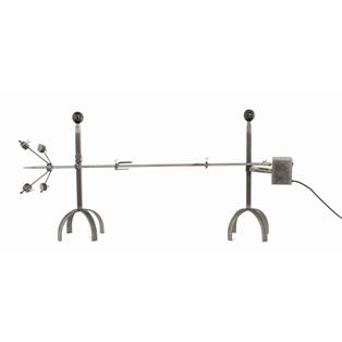 Rotisserie Basket with Skewer L110 cm