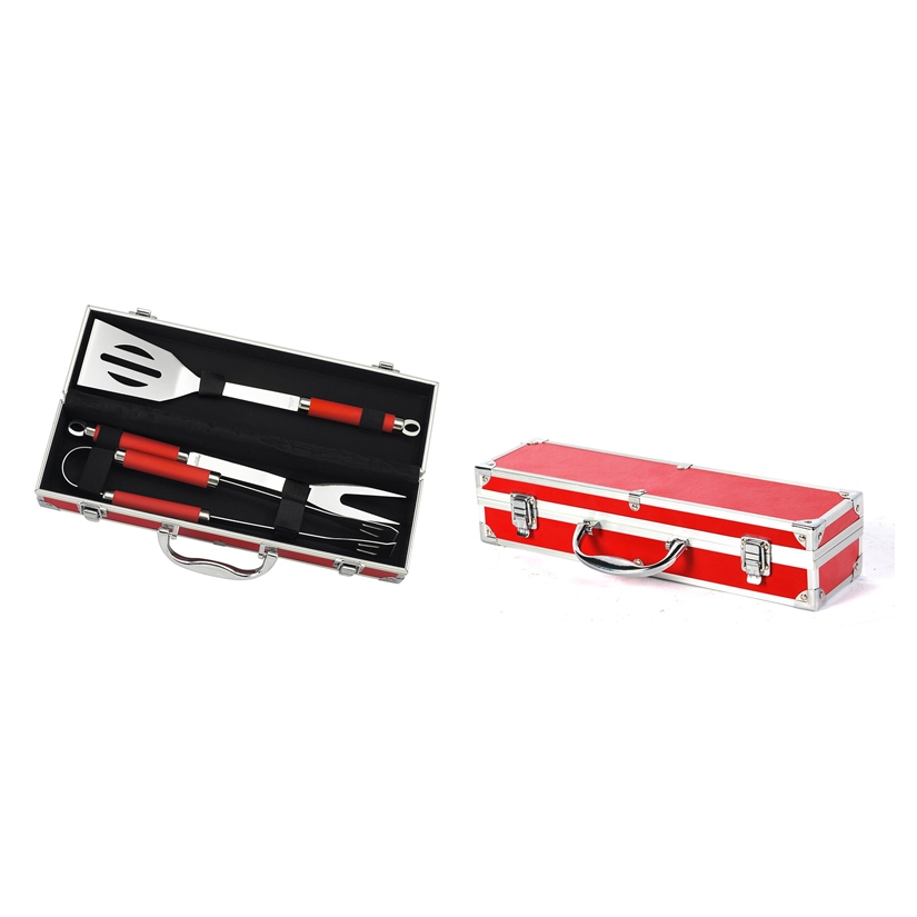 Mallette 3 ustensiles rouge