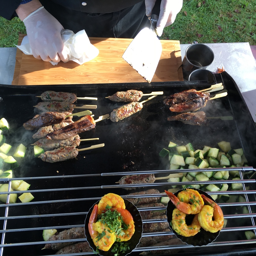 Repose aliments coulissant