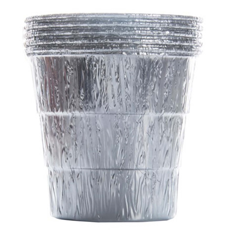 5 SEAUX ALUMINIUM DE RECUPERATION DE GRAISSES