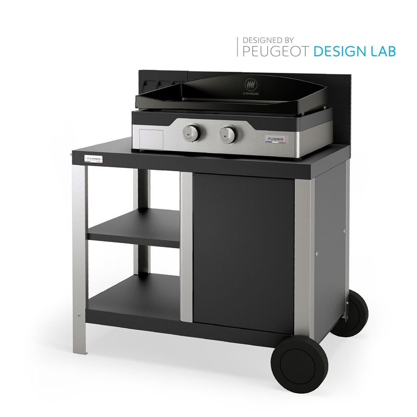 Allure Duo Edition : Plancha Allure 260 Duo + Desserte Allure Duo