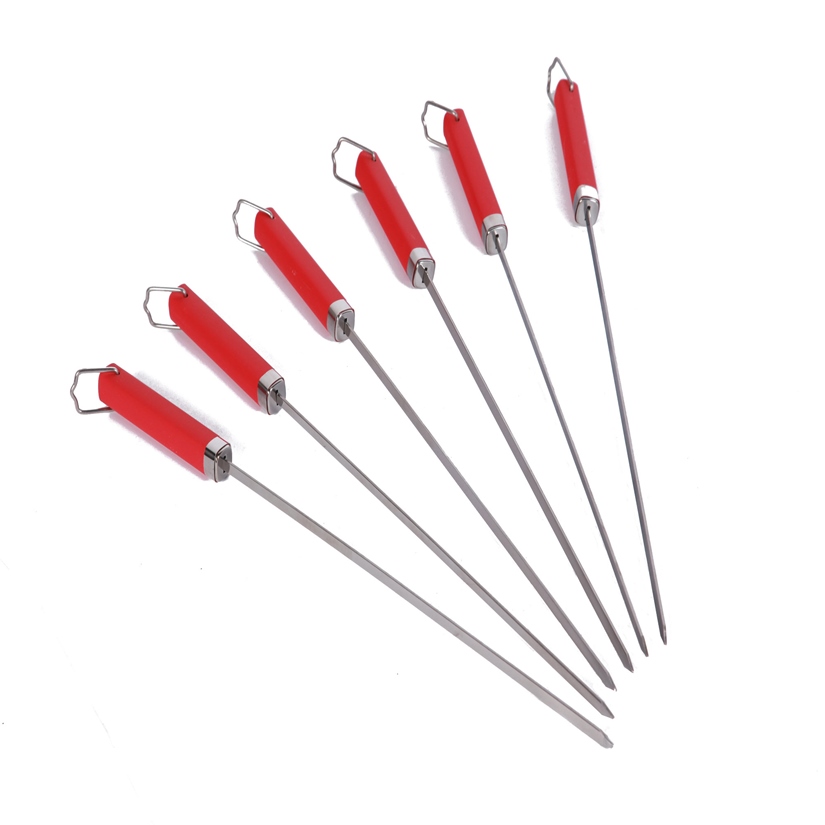 SET 6 BROCHETTES ROUGE