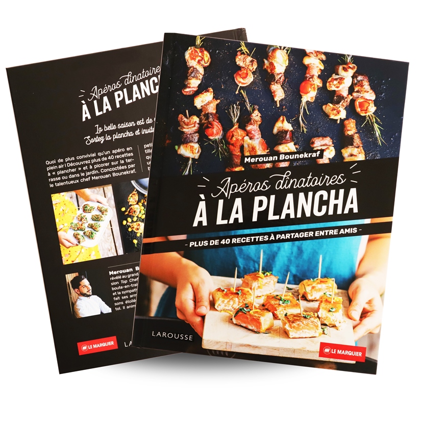 Livre Apéros dinatoires à la plancha
