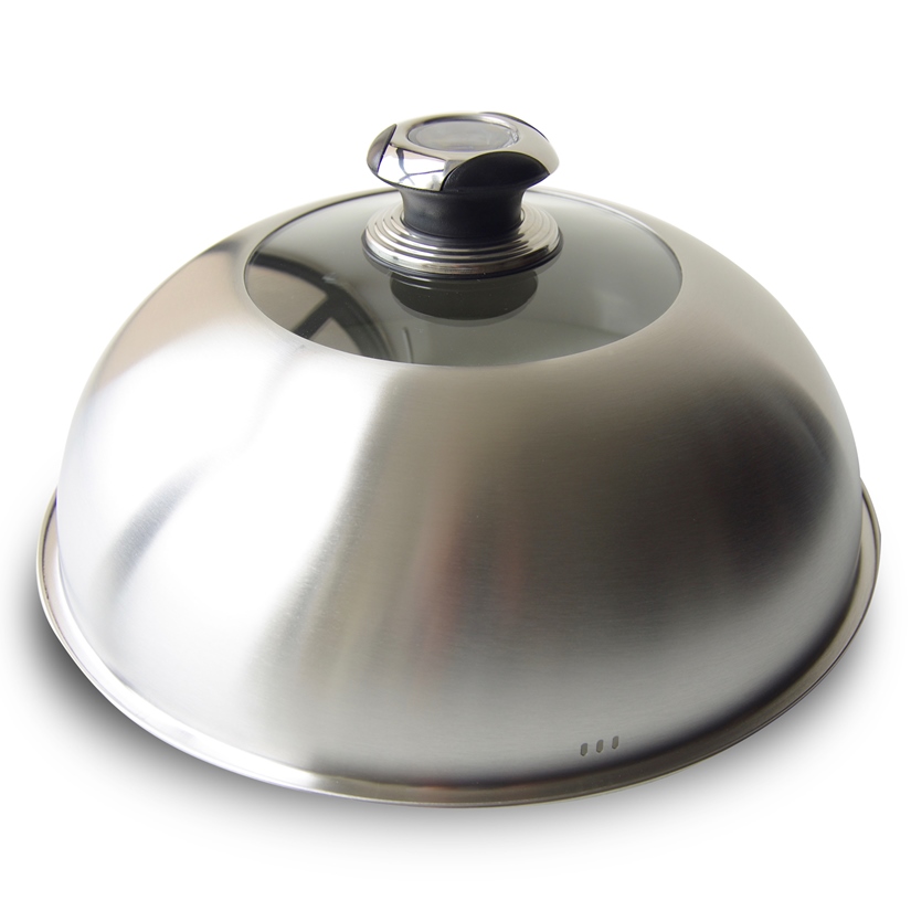 Cloche de cuisson avec thermomètre