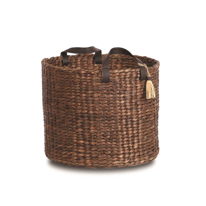 Panier à bûches et déco Téa