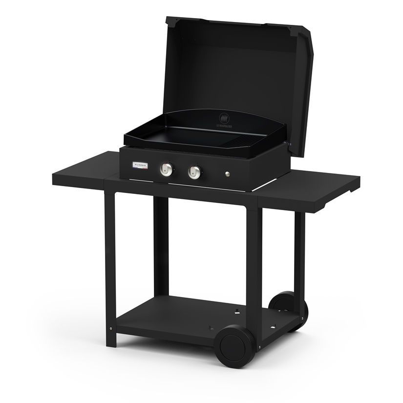 PURE GRILL EDITION : PLANCHA PURE GRILL 260 + CHARIOT + COUVERCLE