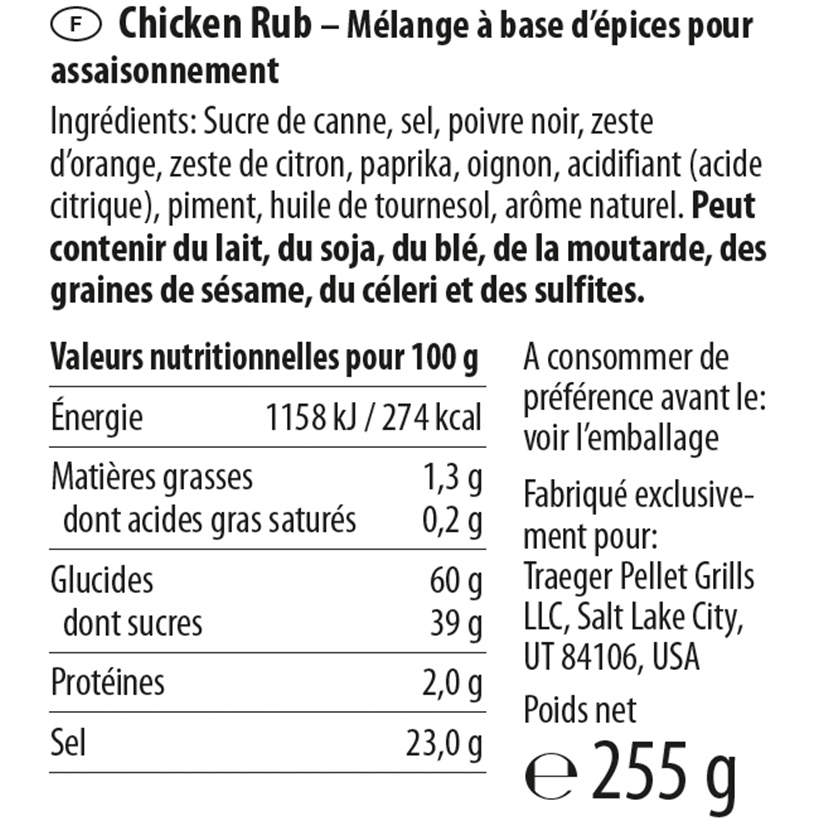 CHICKEN RUBS