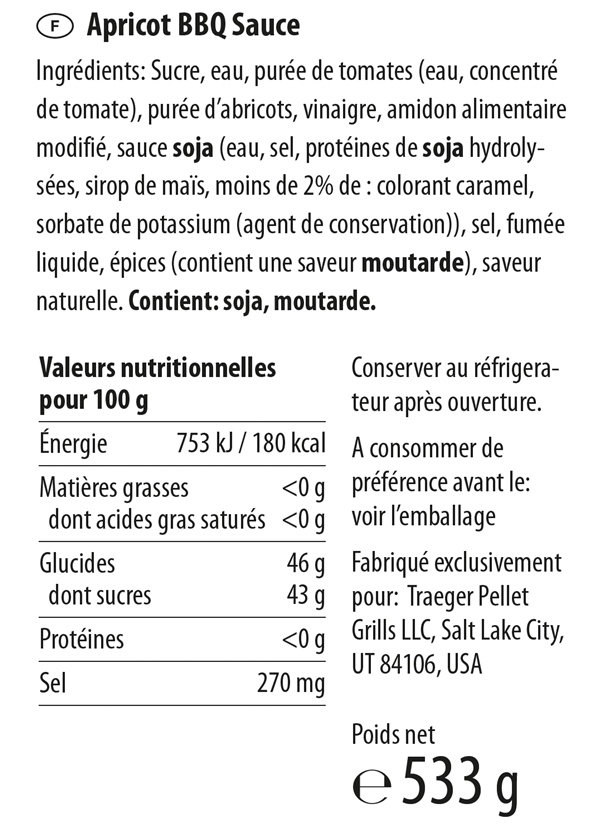 APRICOT BBQ SAUCE
