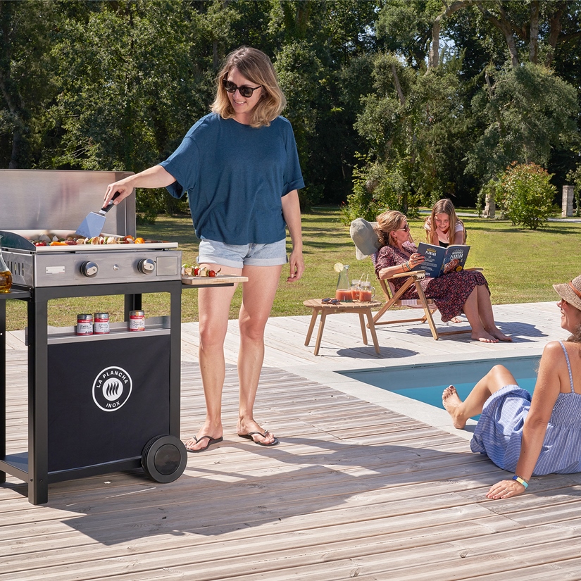 LA PLANCHA INOX Duo Édition