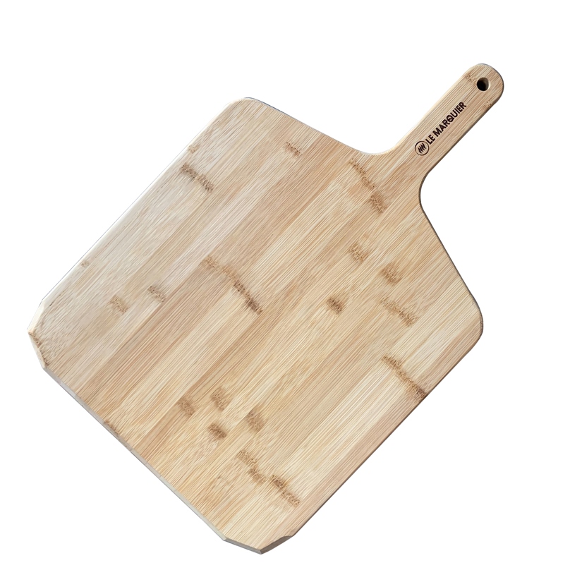 Pelle à Pizza Rectangulaire en Bois pour Pizza au Mètre - B-4060