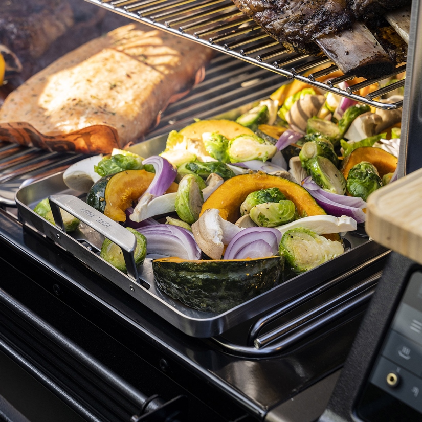 PANIER DE CUISSON TRAEGER EN INOX POUR POISSON ET LEGUMES