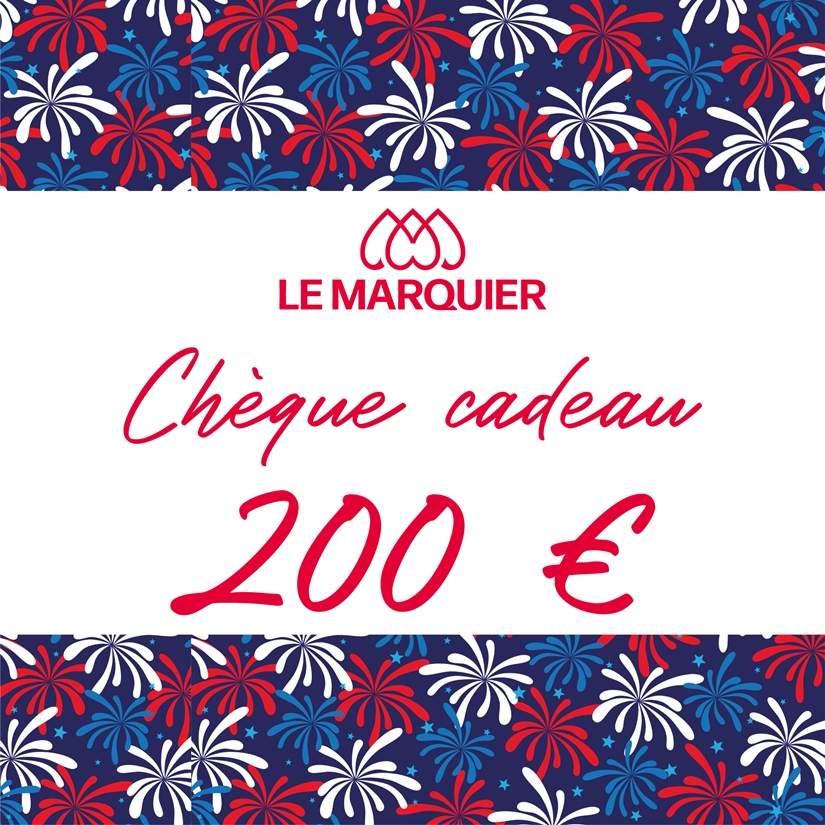 Chèque cadeau 200€