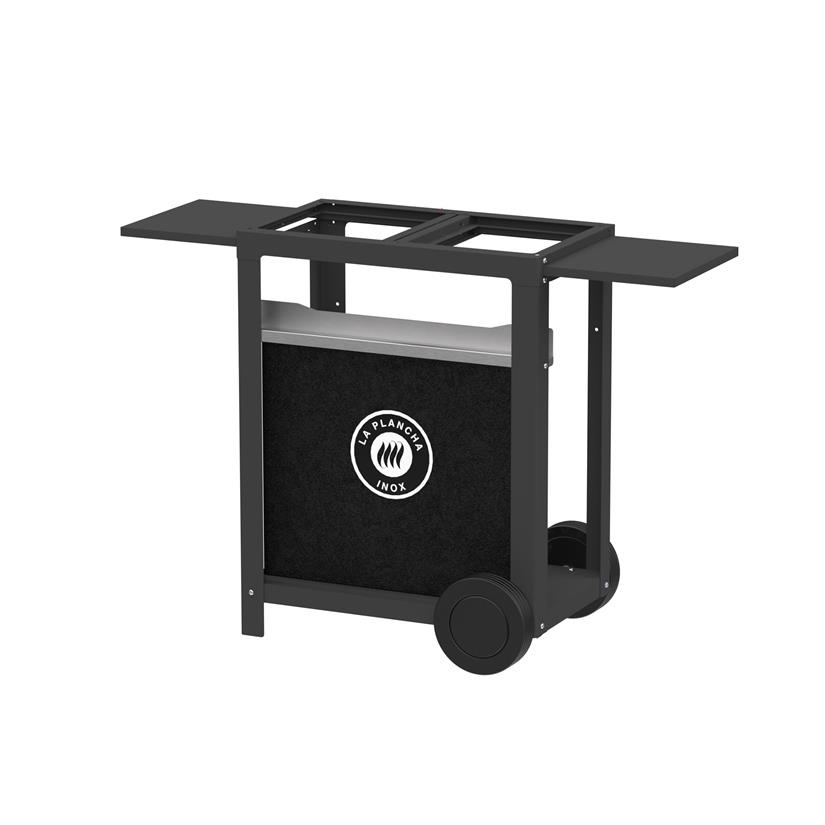 Cart La Plancha Stainless Steel Black - French Griddle