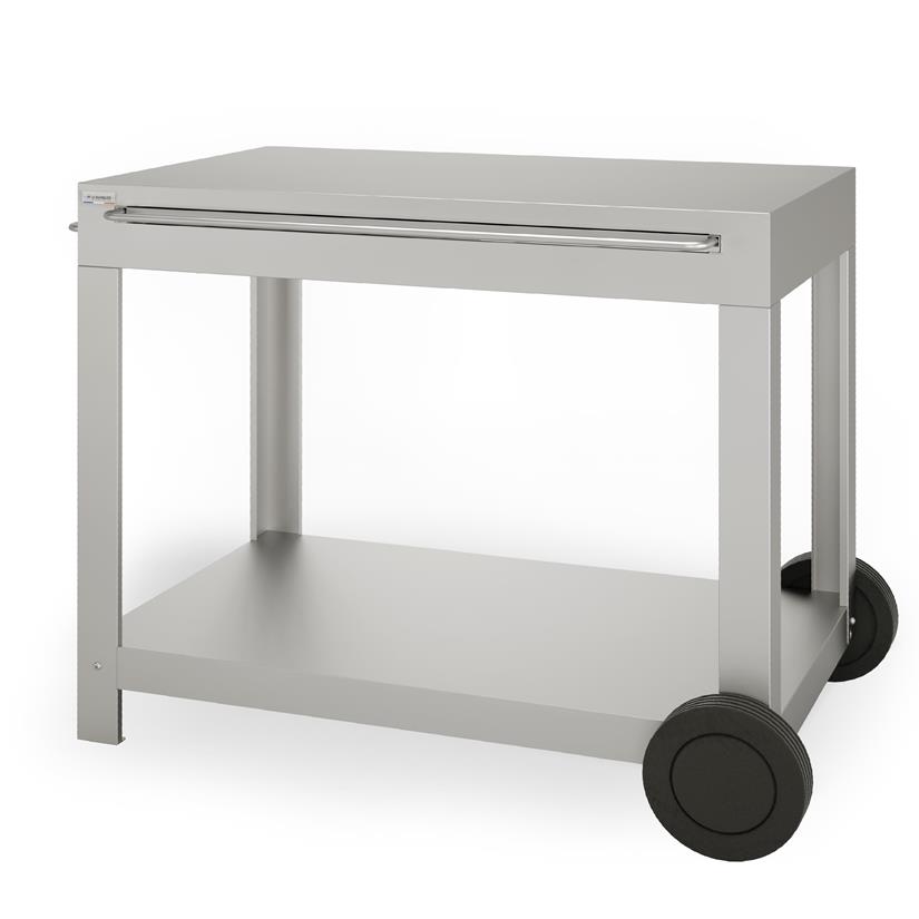 Exclusive Ingenieuse Cart Table Steel Stainless Steel