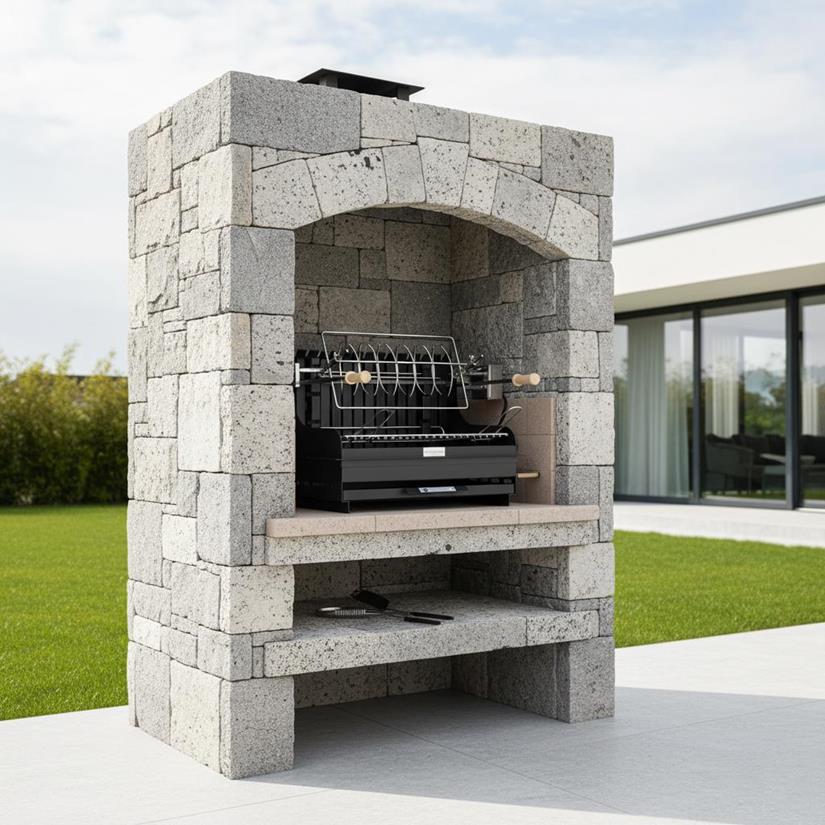 Mendy Charcoal Grill 54x32