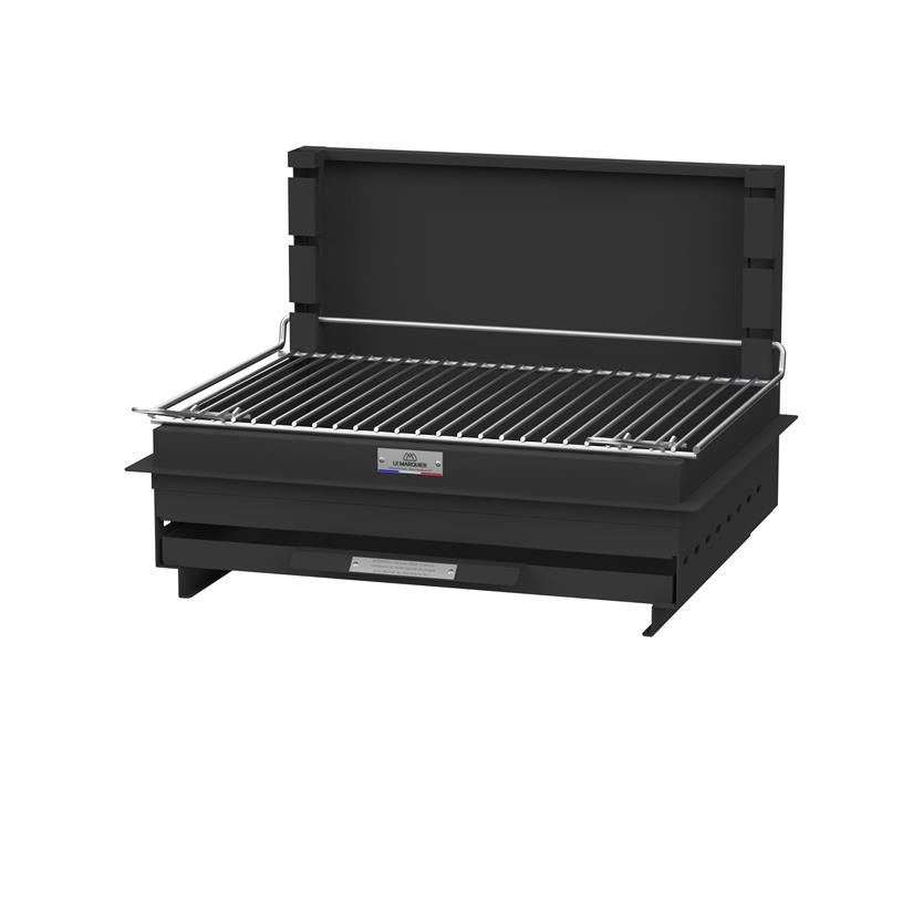 Montory Charcoal Grill 61 x 40 Black