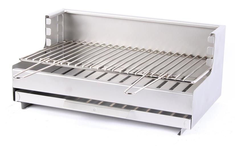 Vulcan Charcoal Grill 54 x 32 Stainless Steel