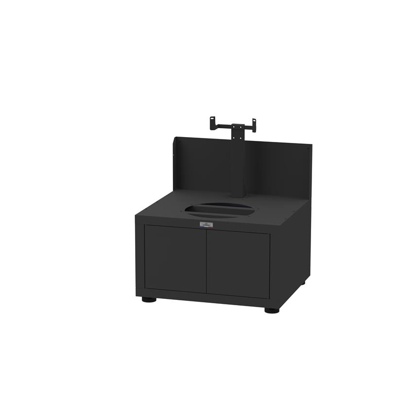 CABINET KAMADO 80 X 70 CM NOIR