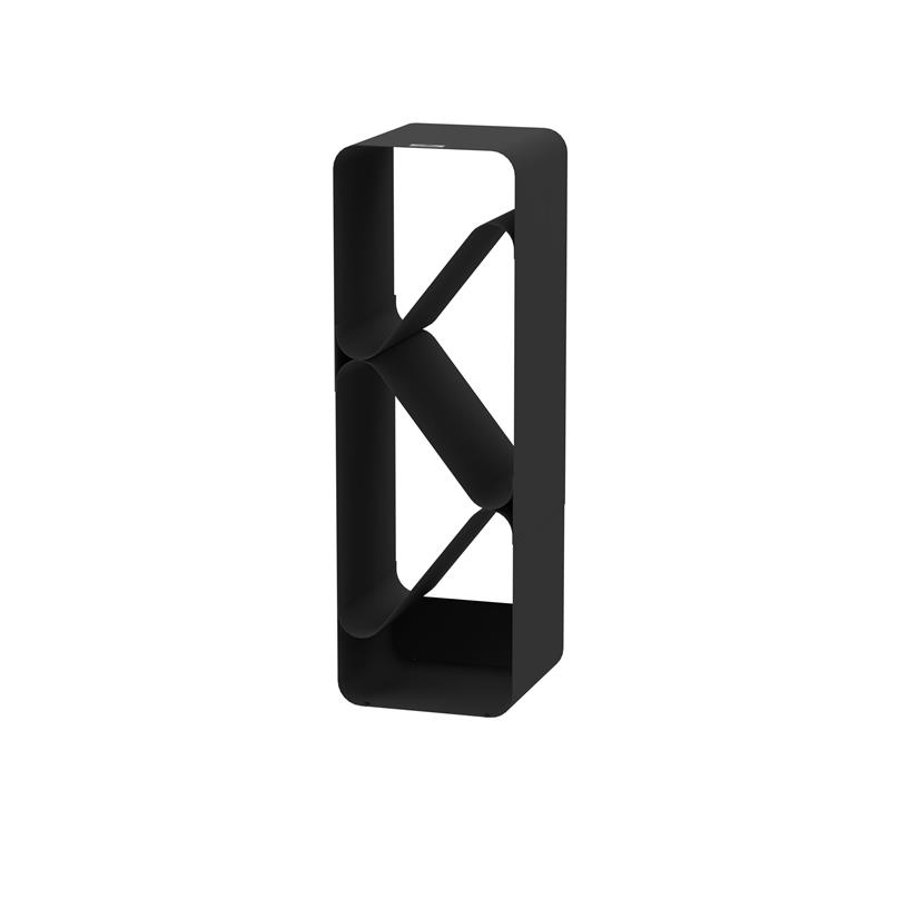 Arabesque Black Log Holder