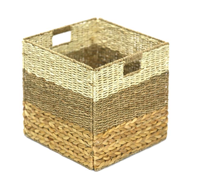 Square Carra Folding Log Basket