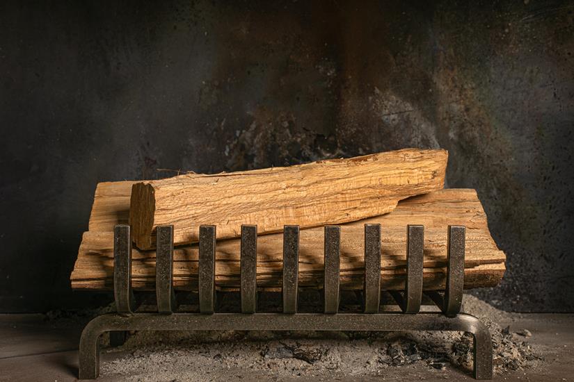 Sturdy Fireplace grate Small