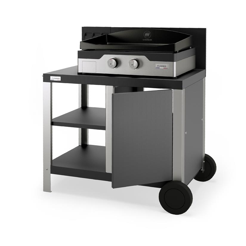 Plancha Signature Gas 260 Duo Edition - French Griddle: Plancha Signature Gas 260 Duo with Signature Cart Duo