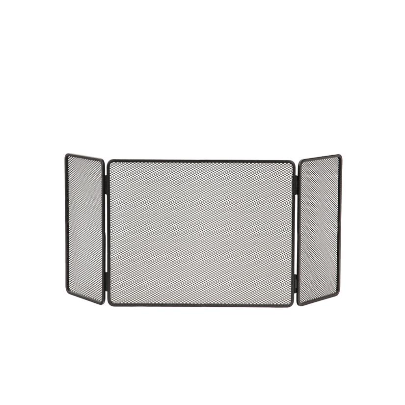 Fireplace Screen Basic L90(20-50-20) H40 cm