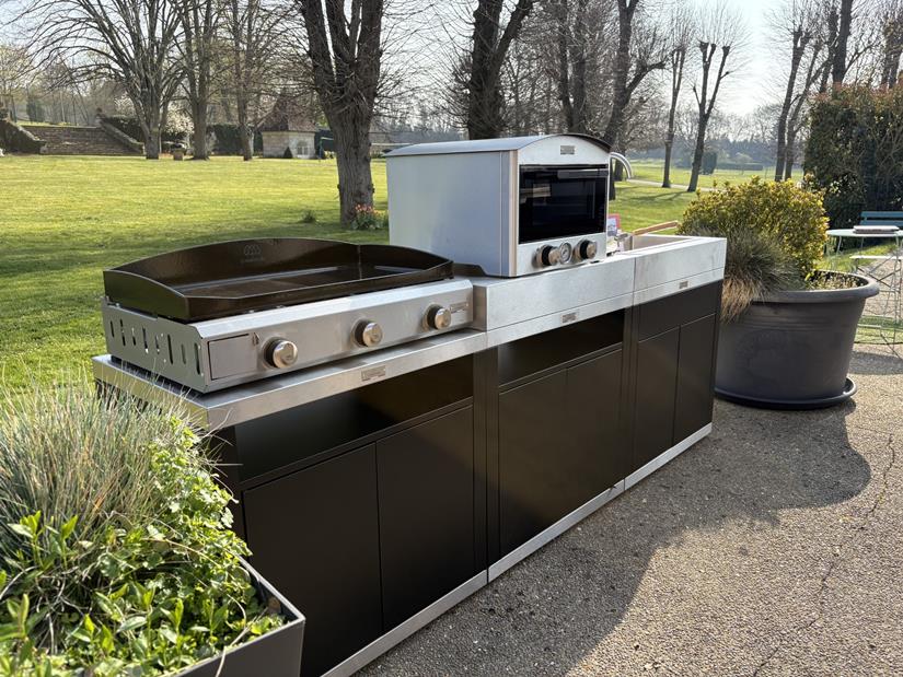 Plancha AMALIA PRO Gas 375 Inox - French Griddle