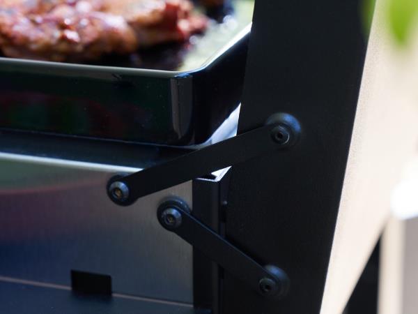 La Plancha Francaise Gas 250 Duo Edition - French Griddle (Cart and Lid Included)