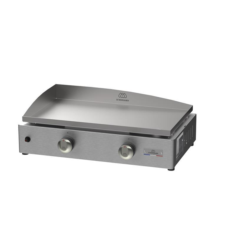 La Plancha Inox Gas 60 Stainless Steel - French Griddle
