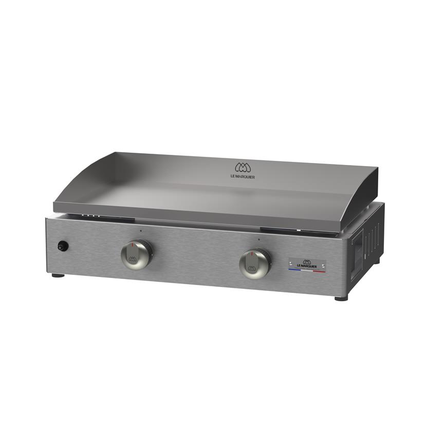 La Plancha Inox Gas 60 Stainless Steel - French Griddle