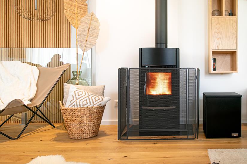 Square Floor Plate Black L100 H100