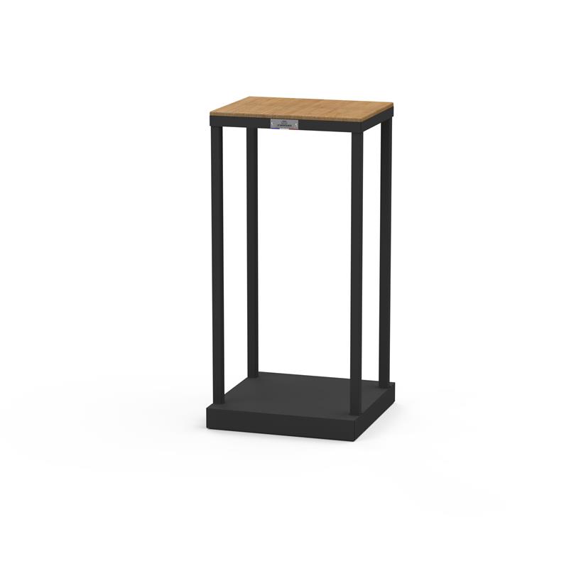ACTUEL Log Rack Black 80 cm