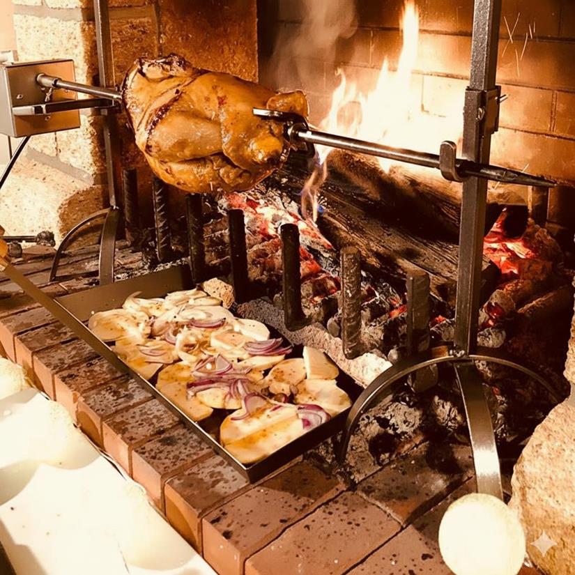 Rotisserie Basket L75 cm