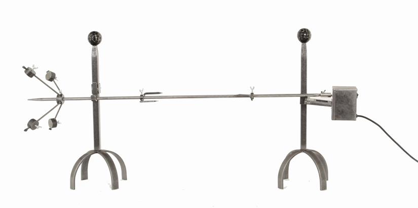 Rotisserie Basket with Skewer L80 cm