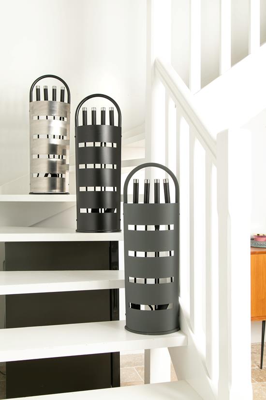 Elaia Basic Fireplace Tool Set, Black