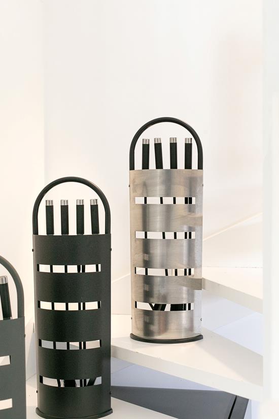 Elaia Basic Fireplace Tool Set, Black