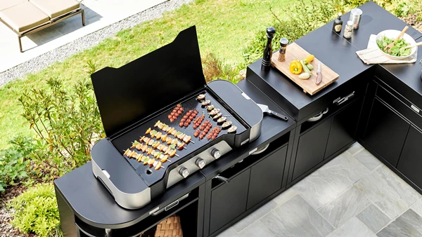 Complete outdoor kitchens